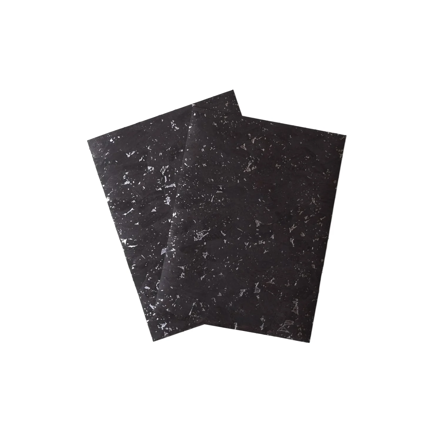 Korkleder Cluster Schwarz Muster - Image 3