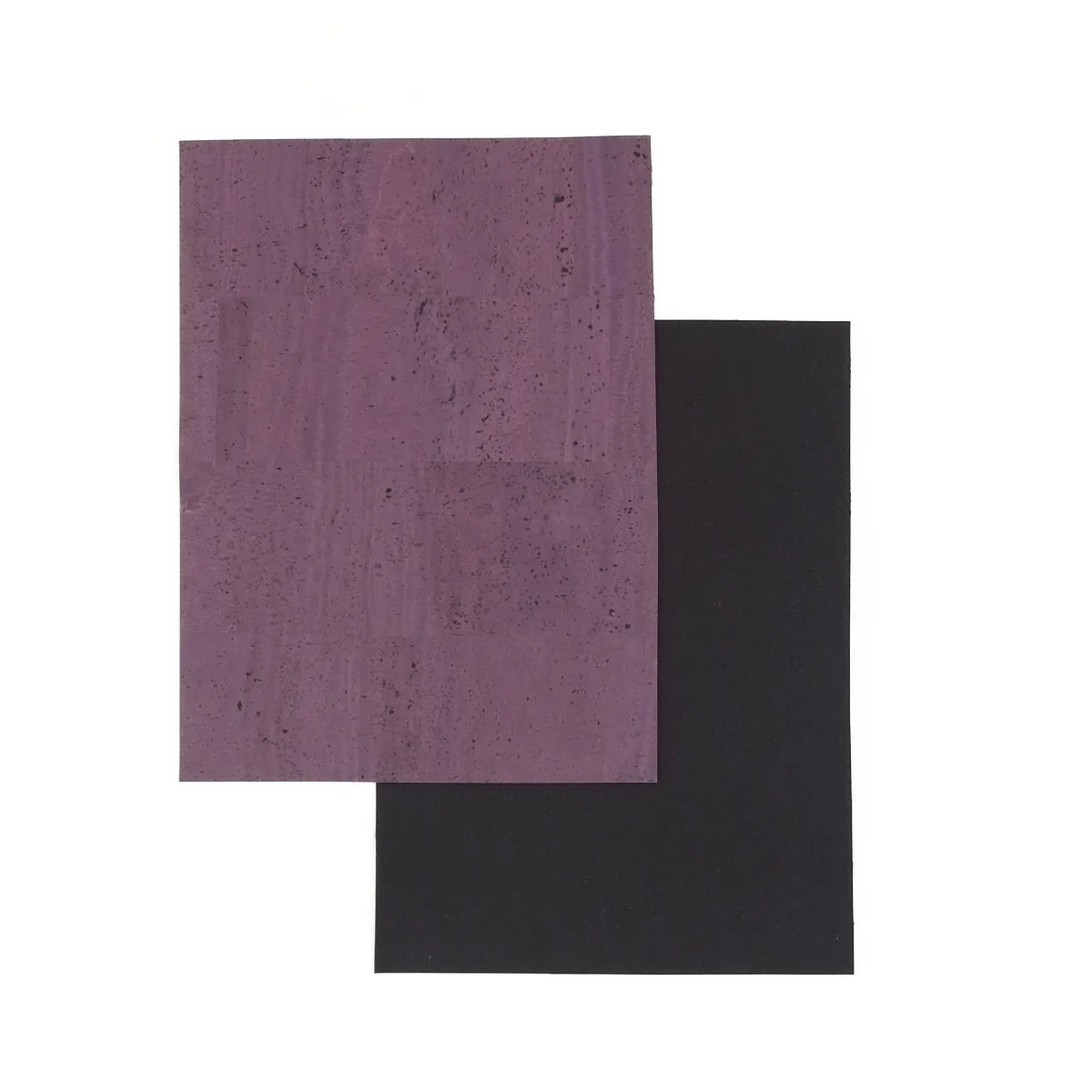 Korkleder Dunkellila Muster - Image 2