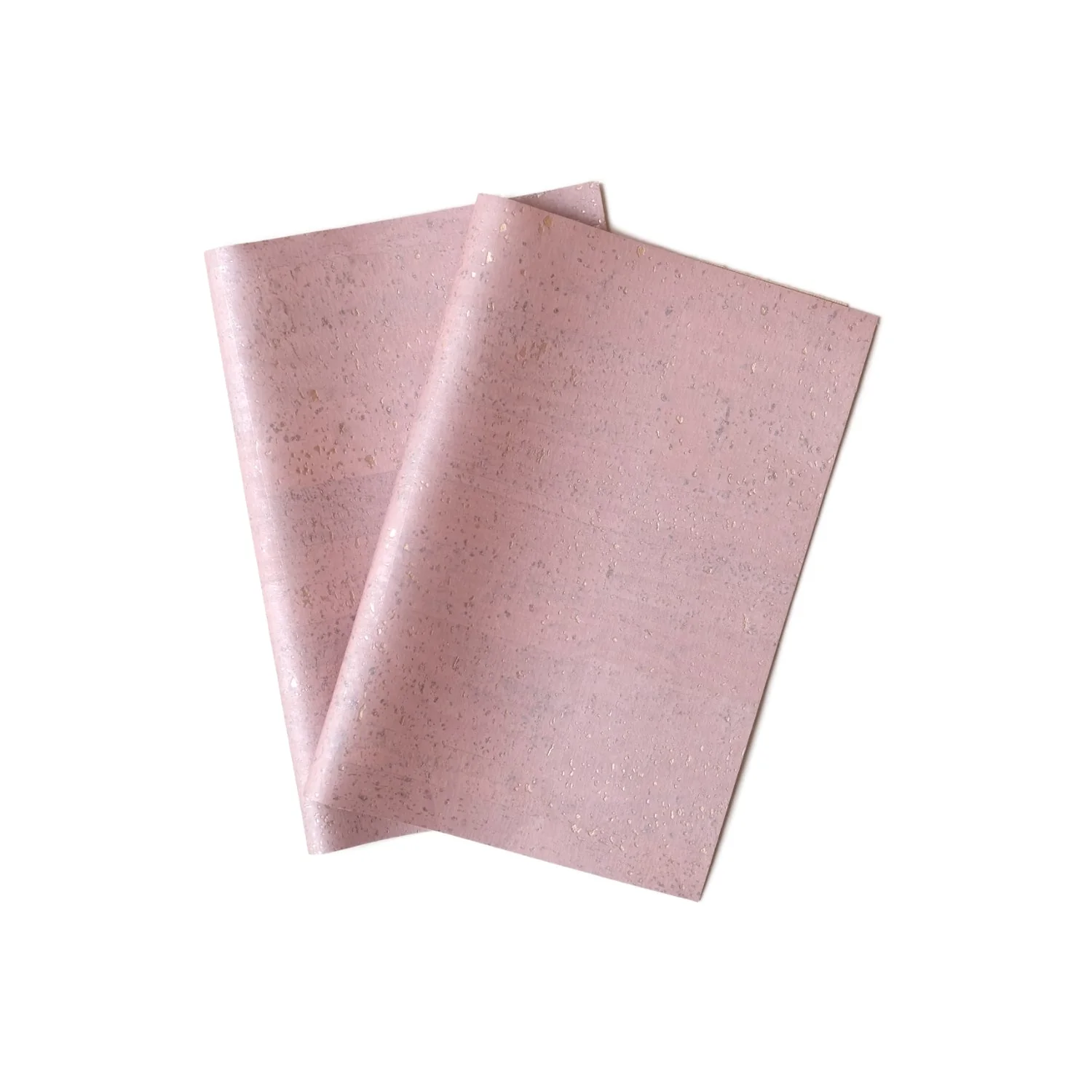 Korkleder Roségold Muster